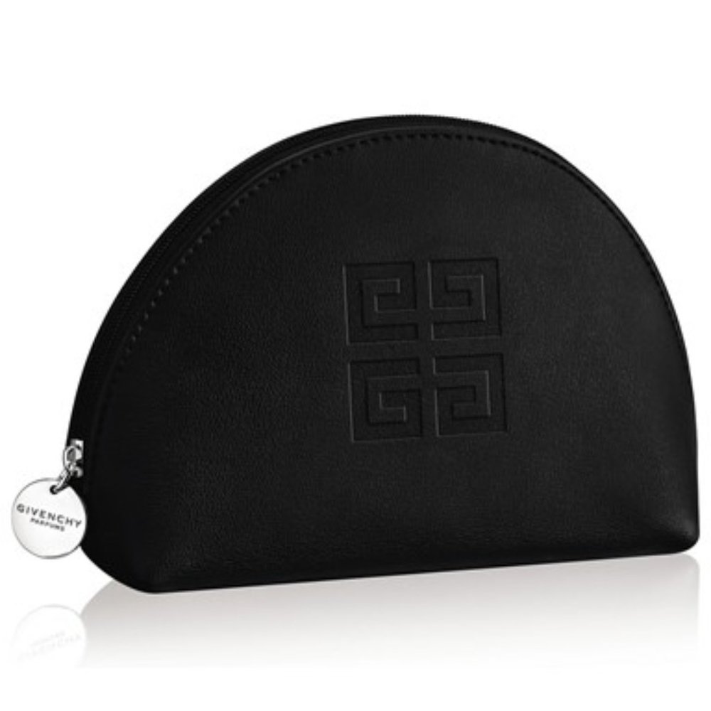 NIP GIVENCHY Black Cosmetic Pouch/Makeup Bag